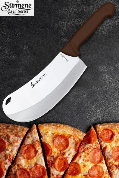 Sürmene Kahve Serisi Mutfak Bıçak Seti Pide Börek Pizza Salata Bıçağı Günlük Kullanım HDS-111 ürün görseli 1