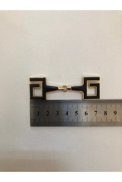 Geometrik Metal Toka Ayakkabı Kemer Bileklik Mayo Hobi Projeleri İçin Şık ve Çok Yönlü Aksesuar - Resim 8