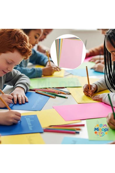 3 Paket 25x35 Fon Kartonu Paketi 10'lu Hobi Tasarım Anaokulu Kreş Malzemesi - Resim 3