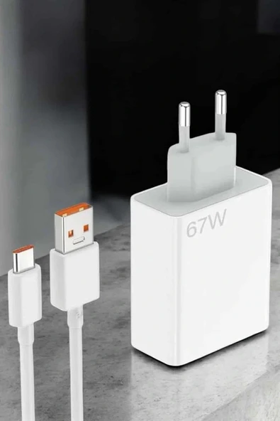 67W Şarj Aleti Turbo Hızlı Type-C Şarj - Resim 4