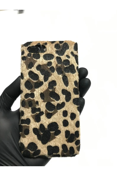 Kendinden Yapışkanlı Tüylü Leopar Kumaş Ayakkabı Çanta Araç İçi Döşeme Hobi Ürünleri 21 x 30 cm - Resim 6