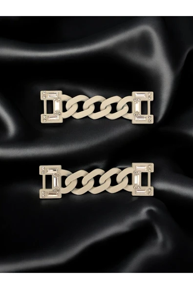 Çok Amaçlı Zincir Aksesuar Ayakkabı Kemer ve Hobi Tasarımlarınıza Modern Dokunuş 7 cmx 2 cm ürün görseli