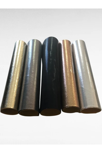 1 Adet Kendinden Yapışkanlı Metalik Parlak Kumaş  Kutu Kılıf Cüzdan Anahtarlık Kaplama 21x30 cm - Resim 8