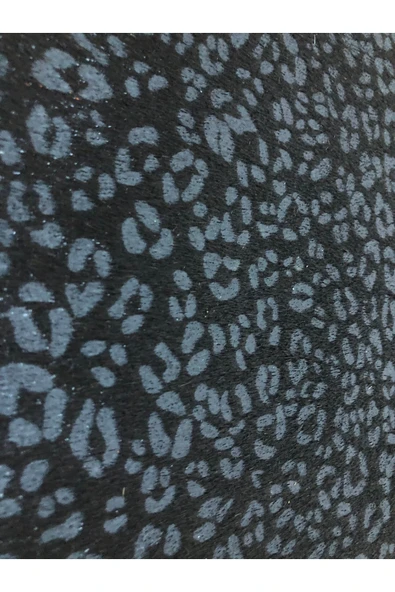 Yapışkanlı Tüylü Leopar Kumaş- Ayakkabı, Çanta, Araç İçi Döşeme ve Hobi Ürünleri ( 21 x 30 cm ) - Resim 3