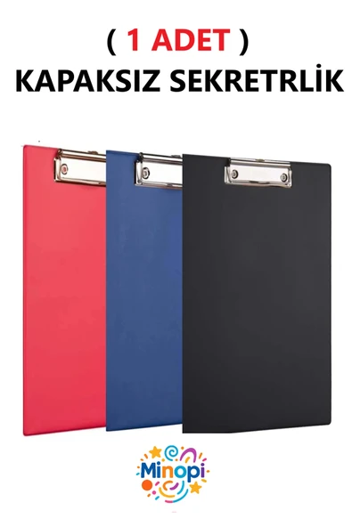 ( 1 Adet ) A4 Kapaksız Sekreterlik Klipsli Metal Mekanizmalı ürün görseli 1