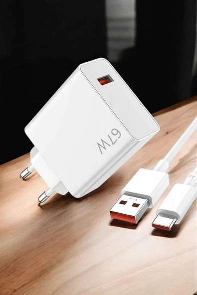 Şarj Aleti Turbo Hızlı 67W Type-C Hızlı Şarj - Resim 3