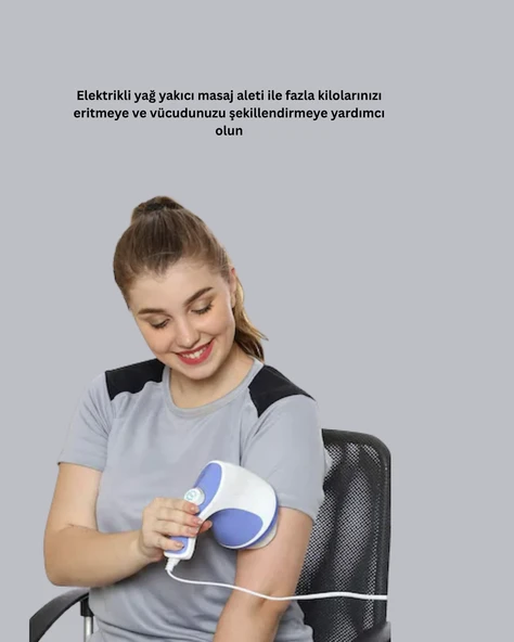 Elektrikli Yağ Yakıcı Masaj Aleti – 5 Başlıklı Selülit ve Vücut Sıkılaştırıcı - Resim 5