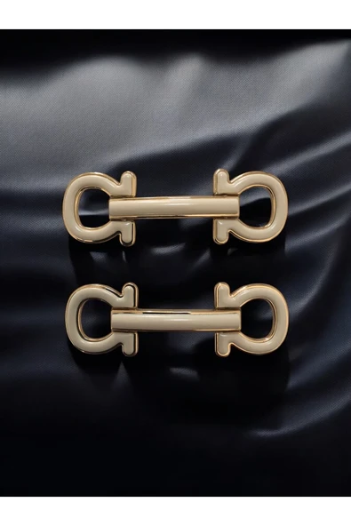 Çift Taraflı Metal Bağlantı Tokası Ayakkabı Bileklik Kemer Mayo Tokası ve Hobi Ürünleri Aksesuarı ürün görseli 1