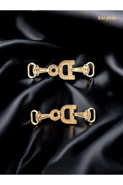 Dolge Taşlı Metal Toka Ayakkabı Çanta Kemer Bilezik Hobi Ürünleri Için Aksesuar - Resim 2