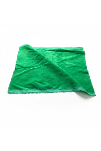 İpek Süet Yeşil  Yumuşak Dokulu Premium Suni Süet Kaplama ve Aksesuar Kumaşı 100 x 140 cm - Resim 3