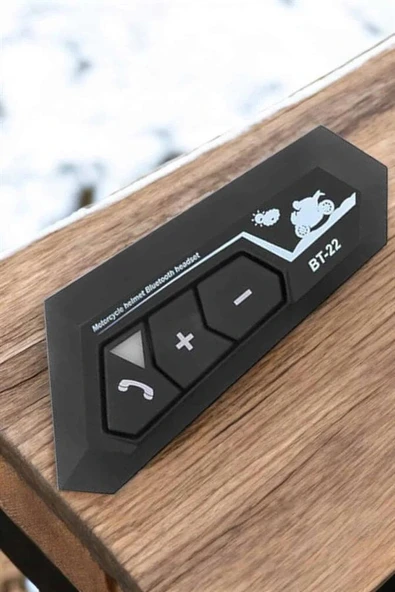 Kask Kulaklık Bluetooth Motosiklet Kulaklık Intercom Su Geçirmez - Resim 5