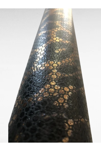 Kendinden Yapışkanlı Varaklı Leopar Suni Deri  Kutu Kılıf Cüzdan Anahtarlık Kaplama 21x30 cm - Resim 7