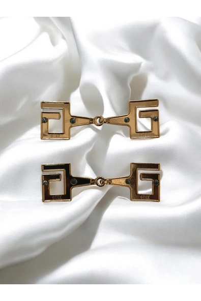 Geometrik Metal Toka Ayakkabı Kemer Bileklik Mayo Hobi Projeleri İçin Şık ve Çok Yönlü Aksesuar - Resim 6