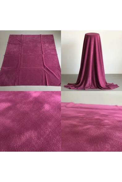 İpek Süet Kumaş  Yumuşak Dokulu Premium Suni Süet Kaplama ve Aksesuar Kumaşı 100 x 140 cm - Resim 3