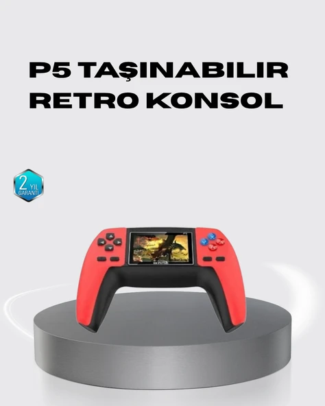 Taşınabilir Retro Oyun Konsolu – 520 Efsane Oyun Tek Cihazda ürün görseli 1