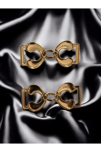 Şık Metal Bağlama Aparatı  Ayakkabı Kemer ve Dekoratif Ürünler İçin İdeal Aksesuar - Resim 3