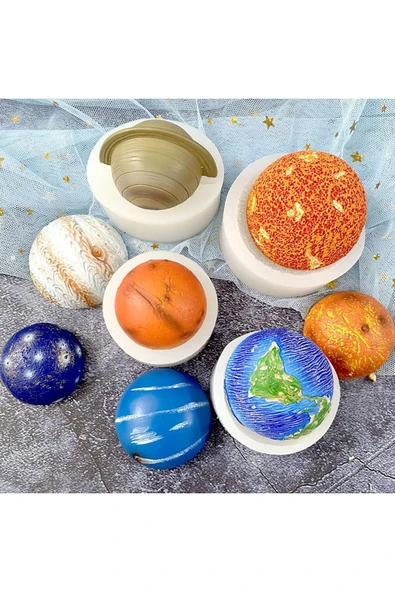 25 Adet - 2 cm Strafor Top Köpük Top Beyaz Küre Güneş Sistemi Ödevi Hobi Süsleme - Resim 4