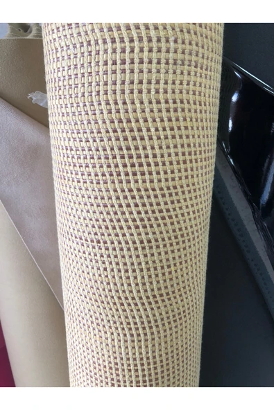 KumaşEvi Dokuma Hasır Kumaş - Ayakkabı, Çanta, Şapka, Dekoratif Ürün ve Hobi Projeleri İçin Uygun (100x146cm) - Resim 4
