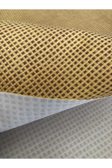 KumaşEvi Dokuma Hasır Kumaş - Ayakkabı, Çanta, Şapka, Dekoratif Ürün ve Hobi Projeleri İçin Uygun (100x146cm) - Resim 3