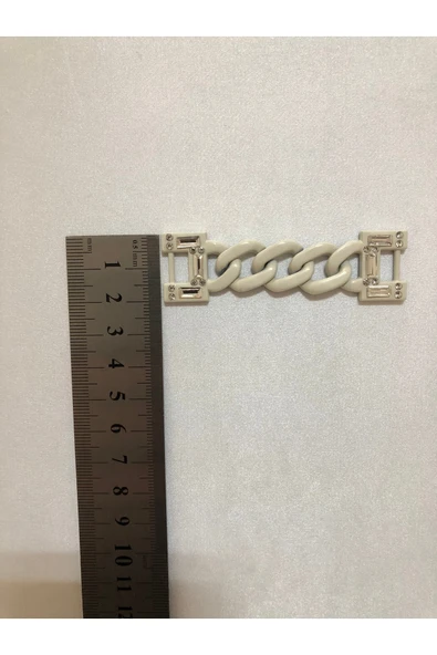 Çok Amaçlı Zincir Aksesuar Ayakkabı Kemer ve Hobi Tasarımlarınıza Modern Dokunuş 7 cmx 2 cm - Resim 7
