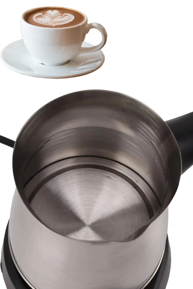 Elektrikli Türk Kahvesi Makinesi Elektrikli Cevze Telveli - Resim 4