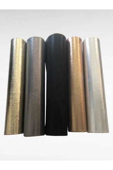 1 Adet Kendinden Yapışkanlı Metalik Parlak Kumaş  Kutu Kılıf Cüzdan Anahtarlık Kaplama 21x30 cm - Resim 5