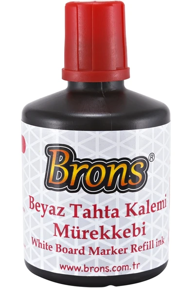 Kırmızı Tahta Kalemi Mürekkebi 100 cc Yerli Üretim ürün görseli