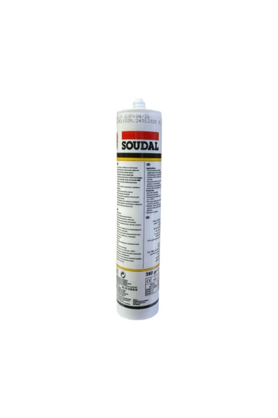 Soudal 2X Soğuk Silikon 280 GR BEYAZ + SİLİKON TABANCASI - Resim 3