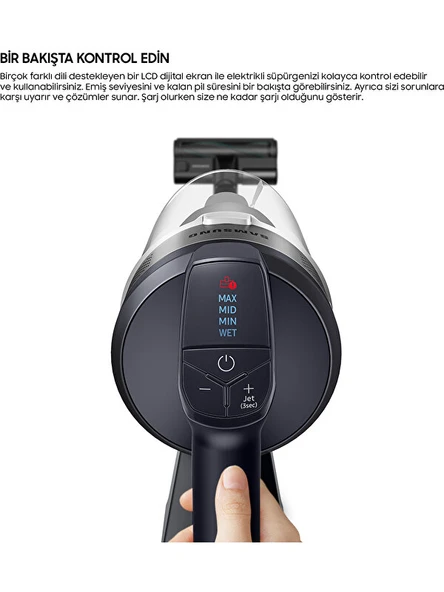 Samsung VS20B75ACR5/TR Jet 75E Dikey Şarjlı Süpürge - Resim 3