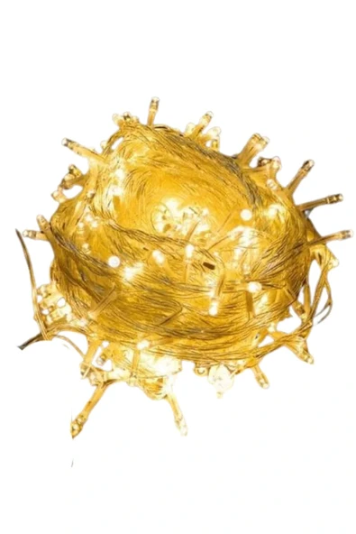 Dekoratif Peri Led 100 Ledli Gün Işığı Pilli 10 Metre Gün Işığı - Resim 3