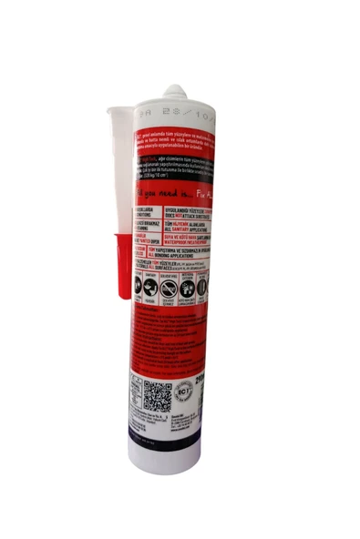 Soudal Fix All High Tack Hibrit Polimer Silikon Beyaz 290 ml - Resim 2