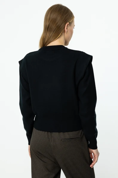 45307 ONTEKS SIFIR YAKA KISA KAZAK - Resim 4