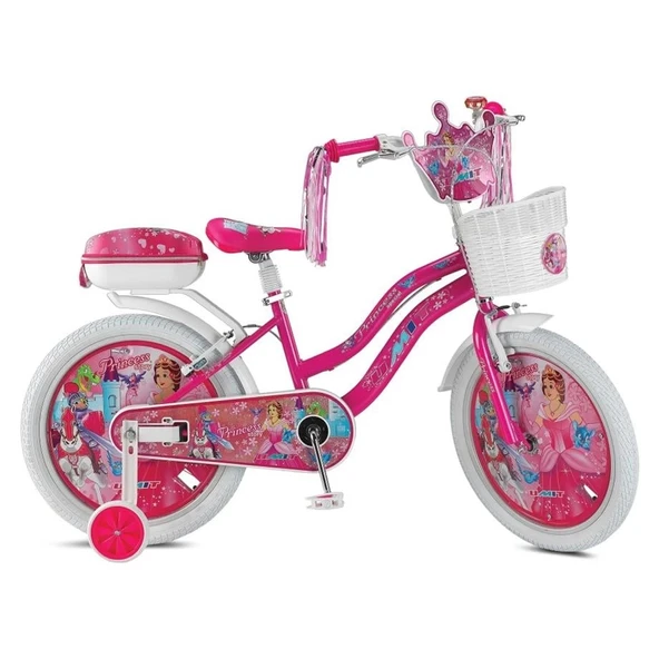 ÜMİT 2008 PRINCESS-SEPET-V-KIZ ÇOCUK BİSİKLETİ 20 JANT PEMBE ürün görseli