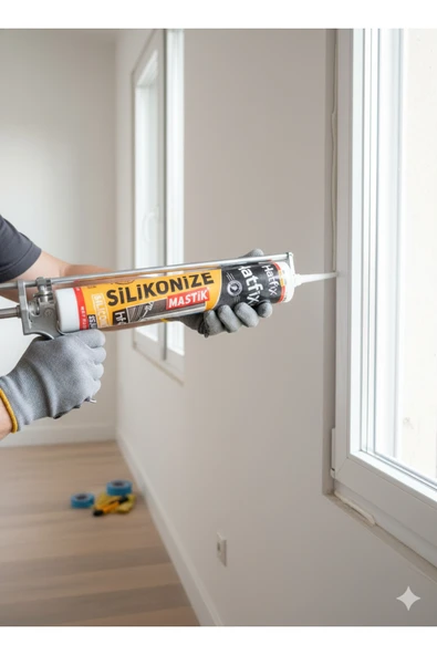 Hatfix Silikonize Mastik Kahverengi 500 Gr Esnek Dolgu ve Mükemmel Sızdırmazlık ürün görseli