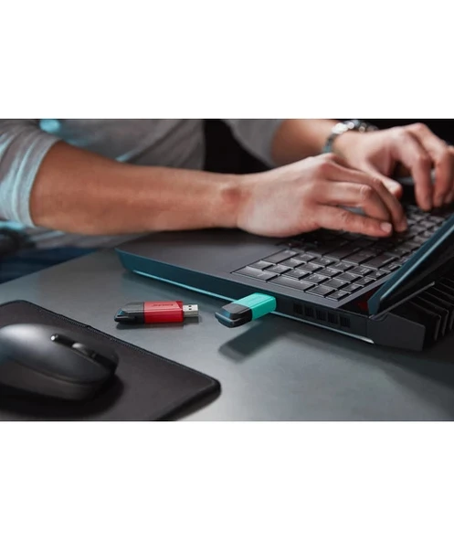 128GB USB 3.2 Gen 1 DataTravelerExodia M (Black + Red) - Resim 4