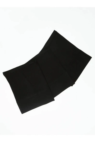 İSTANBULSTYLEMODA Üçlü Pratik Boru Bone - Siyah -BON23502 ürün görseli