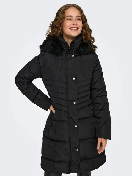 15321994 ONLNORA PUFFER COAT LIFE CC OTW - Resim 5