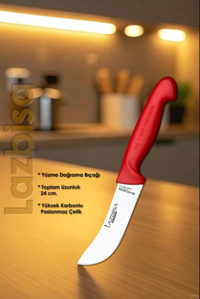 Silver Serisi Mutfak Bıçak Seti Yüzme Sıyırma Kasap Et Ekmek Sebze Meyve Bıçağı 5 Li Set HDS-80 - Resim 6