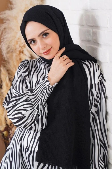 FLORA TEKSTİL TESETTÜR Mio Jazz Şal MIO24310-TR ürün görseli