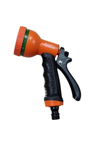 Roney Garden 15 Metre Spiral Hortum Seti - 7 Fonksiyonlu Tabanca - Resim 4