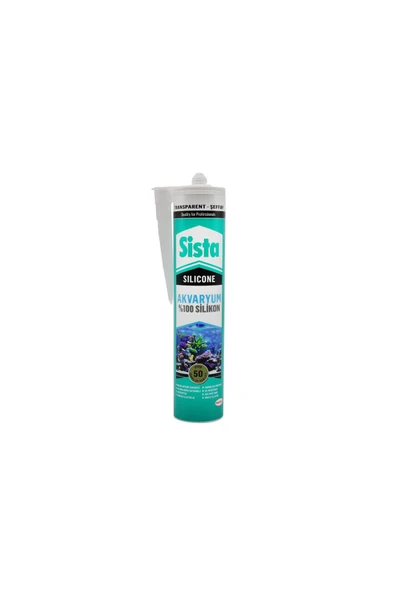 Sista Extra Güçlü Akvaryum Silikonu Şeffaf 280 ML - Resim 2