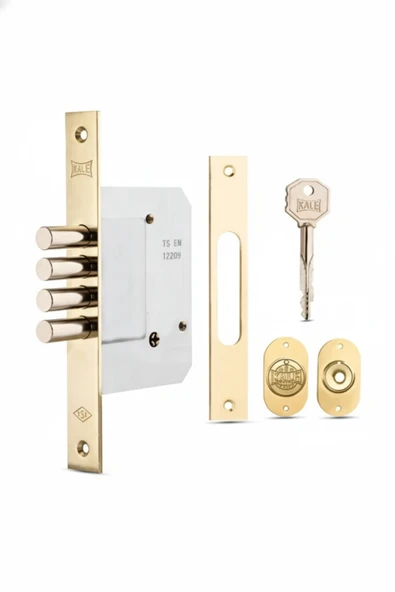 Kale Kilit 189 4M F Yüksek Güvenlikli 4 Mil Gömme Emniyet Kilidi Çelik ve Metal Kapılar İçin - Resim 2