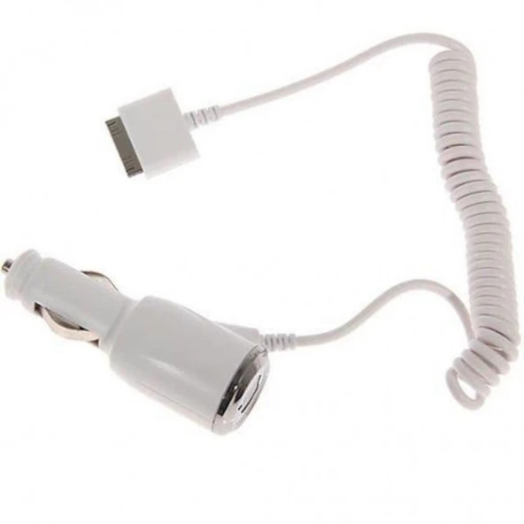 30 Pin Araç Şarj Aleti (iPhone ve iPad Uyumlu) ürün görseli