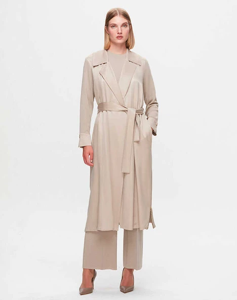 T25K-8022 MISSDALIDA CUPRO-TRİKO KAP - Resim 5