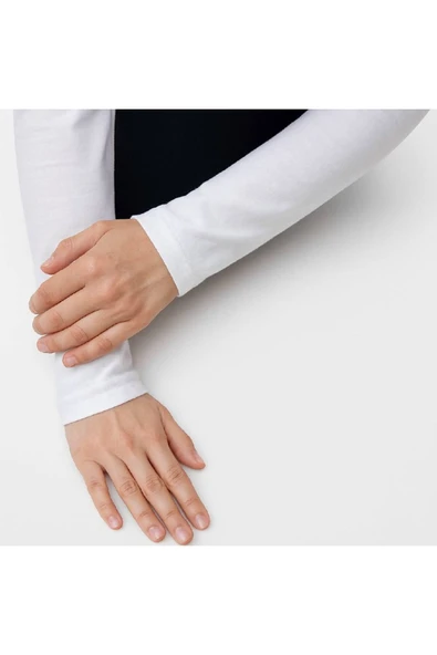 FLORA TEKSTİL 3 adet Sandy Likralı Esnek Penye çok amaçlı kolluk Kol0608 - Resim 2