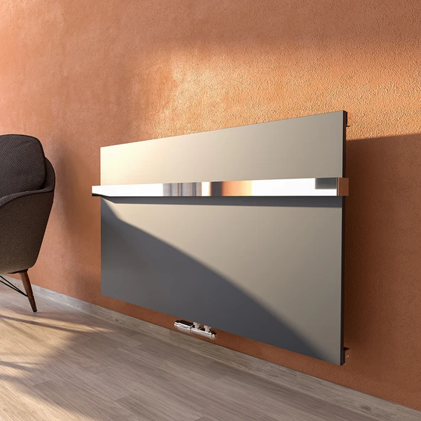 Lojimax Alüminyum Dekoratif Radyatör Sosa 1800x608mm 3 Dilim Dokulu Antrasit Gri|1309 W Yüksek Isıl Güç | 5 Yıl Üretici Garantisi ürün görseli