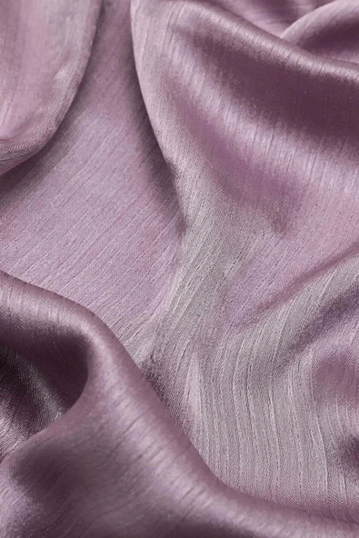 İSTANBULSTYLEMODA Janjan Trend Parlak Saten Dokulu Abiye Şifon Işıl Jan Jan Şal Lila 185 X 70 Şal2315 - Resim 3