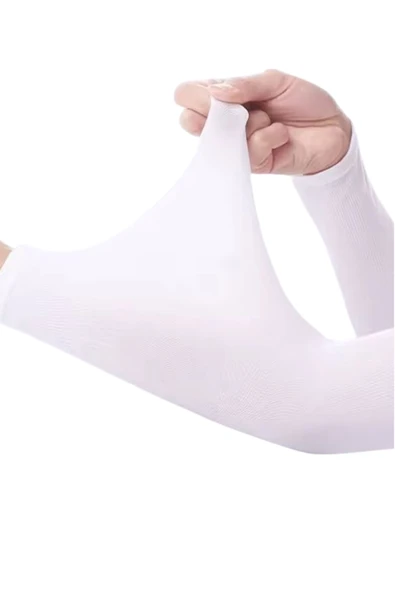 LA SEFA elif nisa 3 Çift Siyah Çok Amaçlı Penye Kolluk-Siyah - Resim 4