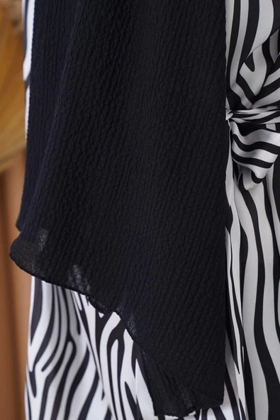 FLORA TEKSTİL TESETTÜR Mio Jazz Şal MIO24310-TR - Resim 4