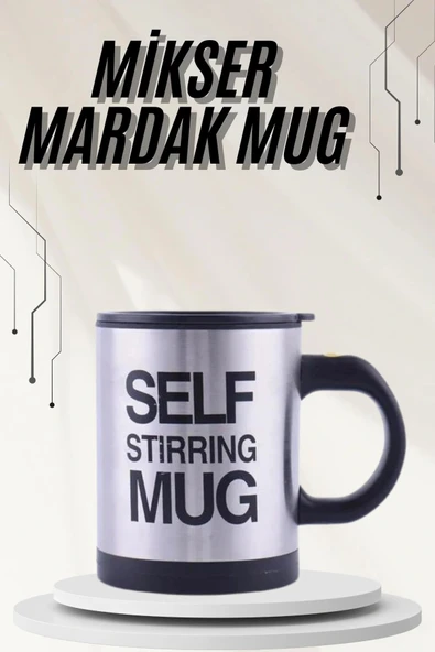 Karıştırıcı Özellikli Mikser Kupa Bardak Termos Bardak ürün görseli 1